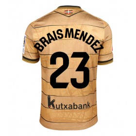 Real Sociedad Brais Mendez #23 Borte skjorte 2024-25 Kortermet